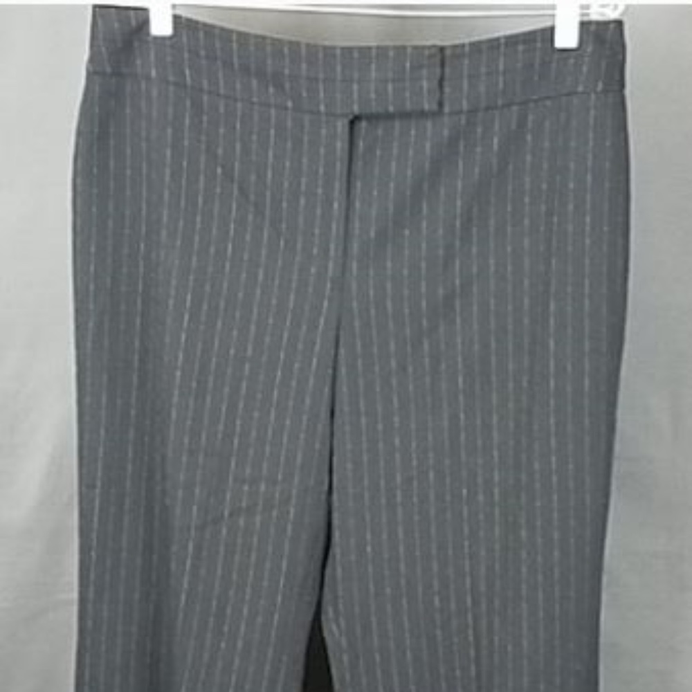 Black striped pants